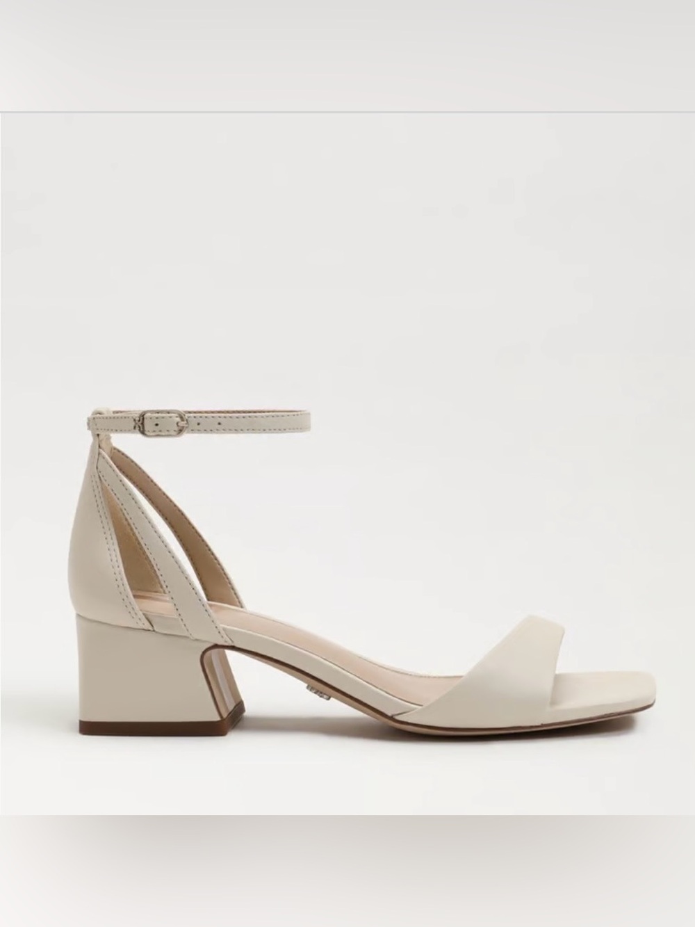 Sam Edelman Wilson Kitten Heel Ankle Strap Sandals - Picture 4 of 11